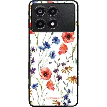 Telefonní příslušenství Lesklý kryt Mobiwear Glossy - Xiaomi Poco X6 Pro 5G - G032G - Luční kvítí (Prémiové lesklé pouzdro, obal, kryt Mobiwear Glossy na mobil Xiaomi Poco X6 Pro 5G - G032G - Luční kvítí, materiál Plast + TPU silikon - krytí po všech stranách, neošoupatelný)