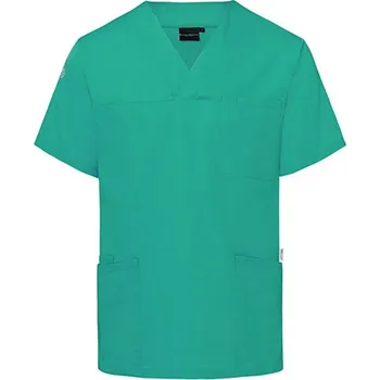 Zdravotnický oděv Karlowsky Pánská tunika pro zdravotní personál KY139 Emerald Green (ca. Pantone 7717C) M
