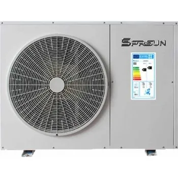 Tepelné čerpadlo EVI R32 tepelné čerpadlo s PANASONIC kompresorem, vzduch/voda 9,5kW |SPRSUN CGK-025V3L-B