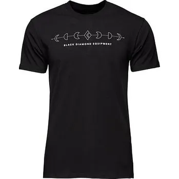Pánské tričko Triko BLACK DIAMOND M BD ICON FULL MOON SS TEE Man velikost XL
