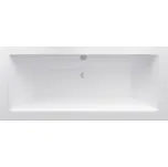 Mexen Cube obdélníková vana 190 x 80 cm, bílá - 55051908000