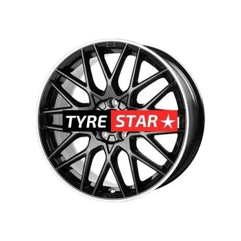 Alu kolo CMS C25 8x18 5x114.3 ET47 Diamond Rim Black Gloss