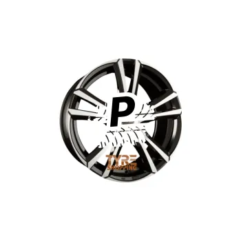 Disk DBV ANDORRA Schwarz Front Poliert 8.00 x 18 ET 48 5x112