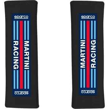Návlek na bezpečnostní pás Sparco Návlek bezpečnostního pásu Martini Racing Černá