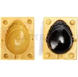 Silikonová forma na cukrovou hmotu nebo čokoládu ve tvaru vajíčka - 155 mm | SILIKOMART, SugarFlex Gold