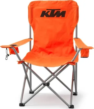 kempingová židle KTM Přenosné křeslo oranžové
