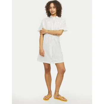 Dámské šaty JJXX Košilové šaty Sana 12249747 Bílá Relaxed Fit XS