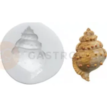 Kuchyňská sůl Forma na cukrovou hmotu SLK 078 - mušle, 35x54 mm | SILIKOMART, Sugarflex Snailghost