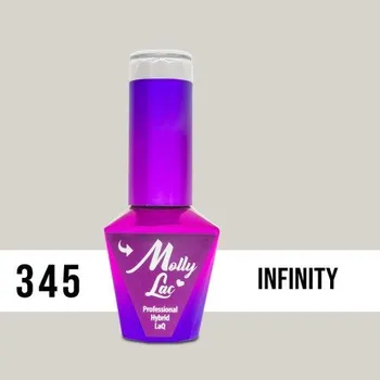 Lak na nehty 345. MOLLY LAC gél lak Infinity 5ml