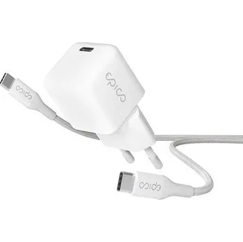 Epico GaN 30W s kabelem USB-C/USB-C 1,2m