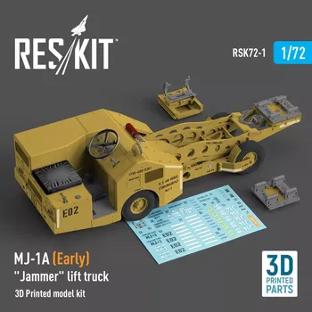 Plastikový model Reskit 1/72 MJ-1A Early 'Jammer' lift truck (3D model)