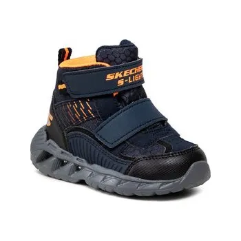 Pracovní obuv Kotníková obuv Skechers Frosty Fun 401504N/NVBK Tmavomodrá 21