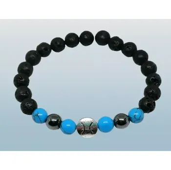 Náramek Pánský náramek zvěrokruh RYBY