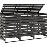 Přístřešek na tři popelnice borovice…