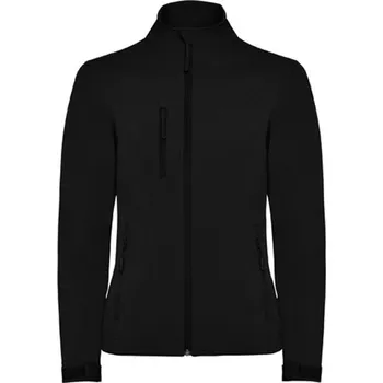 Dámská softshellová bunda ROLY dámská bunda NEBRASKA, černá - XXXL