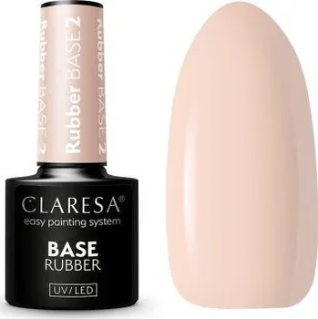 Lak na nehty Gel lak CLARESA® Rubber Base 2 5ml