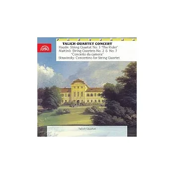 Česká hudba Koncert pro kvarteto