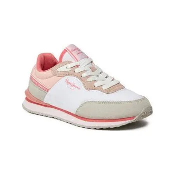 Dámské tenisky Sneakersy Pepe Jeans London Seal G PGS40003 Bílá 32