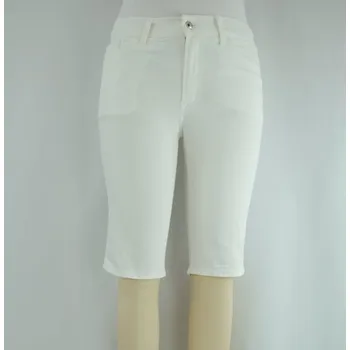 Dámské kraťasy PIONEER® DÁMSKÉ BERMUDY PLÁTĚNÉ KATE-OFF WHITE 40