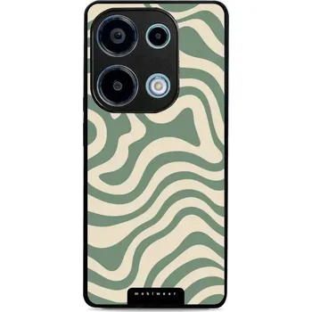 Pouzdro na mobilní telefon Lesklý kryt Mobiwear Glossy - Xiaomi Redmi Note 13 Pro 4G / Poco M6 Pro 4G - GA57G Zelené a béžové zkrouceniny (Prémiové lesklé pouzdro, obal, kryt Mobiwear Glossy na mobil Xiaomi Redmi Note 13 Pro 4G / Poco M6 Pro 4G - GA57G Zelené a béžové zkrouceniny,)