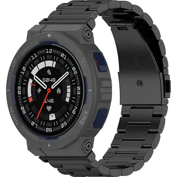 Ostatní příslušenství k chytrým hodinkám eses Kovový řemínek pro Amazfit Active Edge - Černý