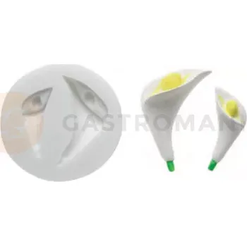 Kuchyňská sůl Silikonová forma na cukrovou hmotu ve tvaru 2 kal - SLK188, max. 49x35 mm | SILIKOMART, SugarFlex