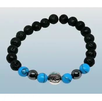 Náramek Pánský náramek zvěrokruh RAK