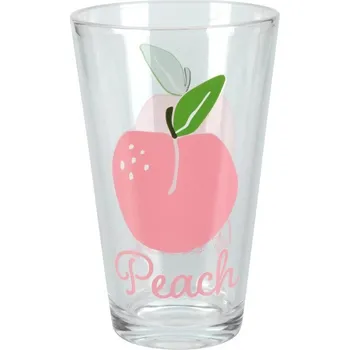 Sklenice Sklenice 300 ml sada 3 ks růžová Peach