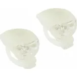 4RACE Sada blikaček přední / zadní - bílá