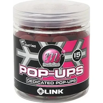 Mainline plovoucí boilies Dedicated Base Mix Pop Ups Varianta: ø 15 mm The Link (M21054)