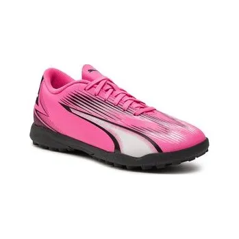 Chlapecká obuv Boty na fotball Puma Ultra Play Tt Jr 10777901 01 Růžová 37