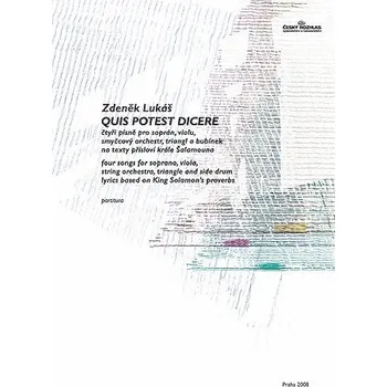 Zdeněk Lukáš: Quis potest dicere