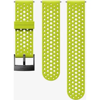 Řemínek na hodinky Silikonový řemínek Suunto 24mm (pro Suunto Spartan Sport, Spartan Sport Wrist HR/Baro, Suunto 9), žlutý