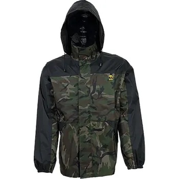 Rybářské oblečení Behr nepromokavá bunda Rain Jacket Camou Velikost: M (8612520)