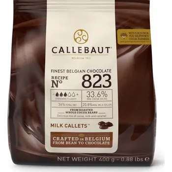 Potravina Callebaut Belgická čokoláda mléčná 33,6 % 400 g