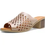 IBERIUS DÁMSKÉ PANTOFLE MAGO 060-902-86196 NUDE BÉŽOVÁ Barva: BÉŽOVÁ, Velikost: 38