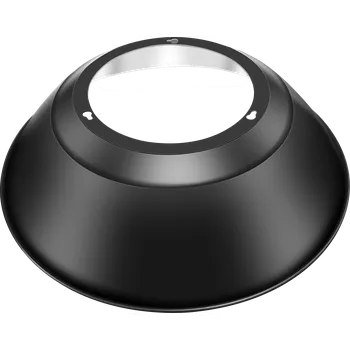 Příslušenství pro LED osvětlení Hliníkový reflektor černý 90° pro HB UFO3SB 240W