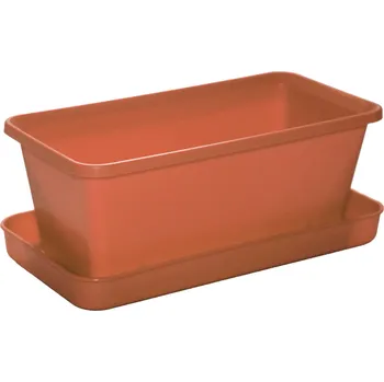 Plastkon Small s miskou 20 cm, terakota