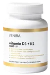 VENIRA Vitamin D3 + K2 80 cps.