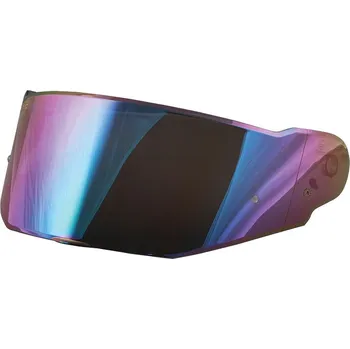 Helma na motorku Plexi XRC 818 visor chrome rainbow