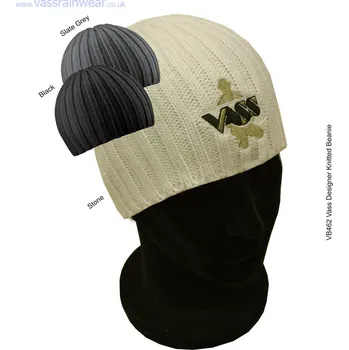 Čepice VASS Zimní Čepice Beanie Barva: Bílá