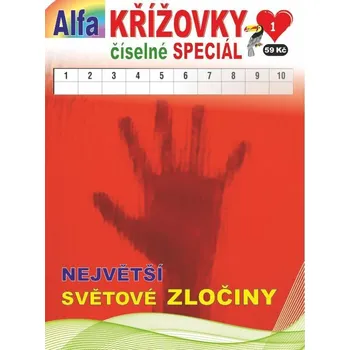 Křížovky číselné speciál 1/2024: Největší světové zločiny - Nakladatelství Alfasoft (2024, brožovaná) Kniha Křížovky číselné speciál 1/2024: Největší světové zločiny - Nakladatelství Alfasoft (2024, brožovaná)