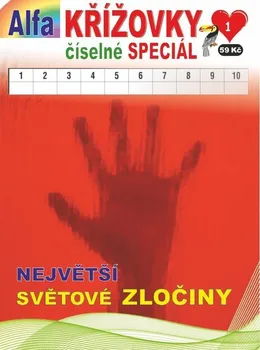Kniha Křížovky číselné speciál 1/2024: Největší světové zločiny - Nakladatelství Alfasoft (2024, brožovaná)