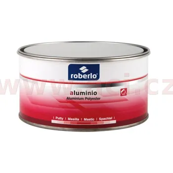 Tmel ALUMINO polyesterový tmel s hliníkovým prachem (+1 tužidlo) ROBERLO 1,6 kg