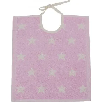 Bryndák Dětský bryndák ORGANIC STARS, růžová, Framsohn