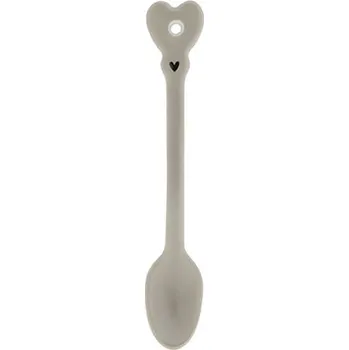 Příbor Bastion Collections Keramická lžička COFFEE, titan, 14 cm LI-SPOONS 004 MT