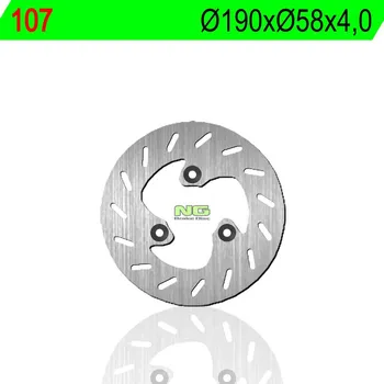 Brzda pro motocykl Brzdový kotouč NG zadní YAMAHA 50 Aerox rok 97-17