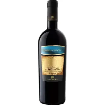 Víno Primitivo di Manduria D.O.P. Riserva Giunonico Paololeo (víno červené, suché, řada "Salentop")