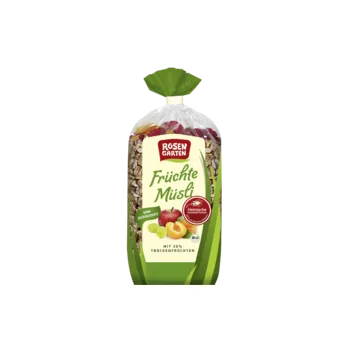 Rosengarten Ovocné müsli 750g bio