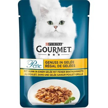 Gourmet Perle Genuss v želé s kuřecím masem 26 × 85 g